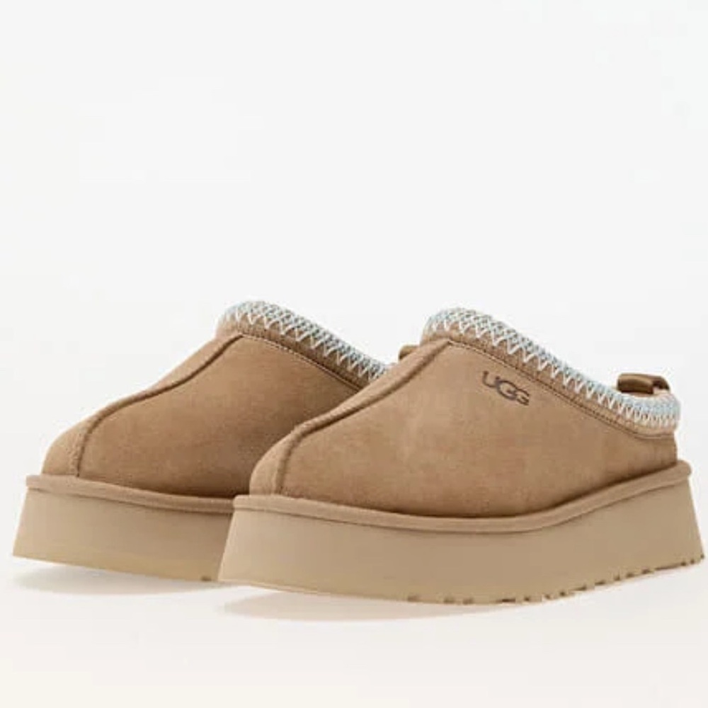 UGG Tan Suede Slippers